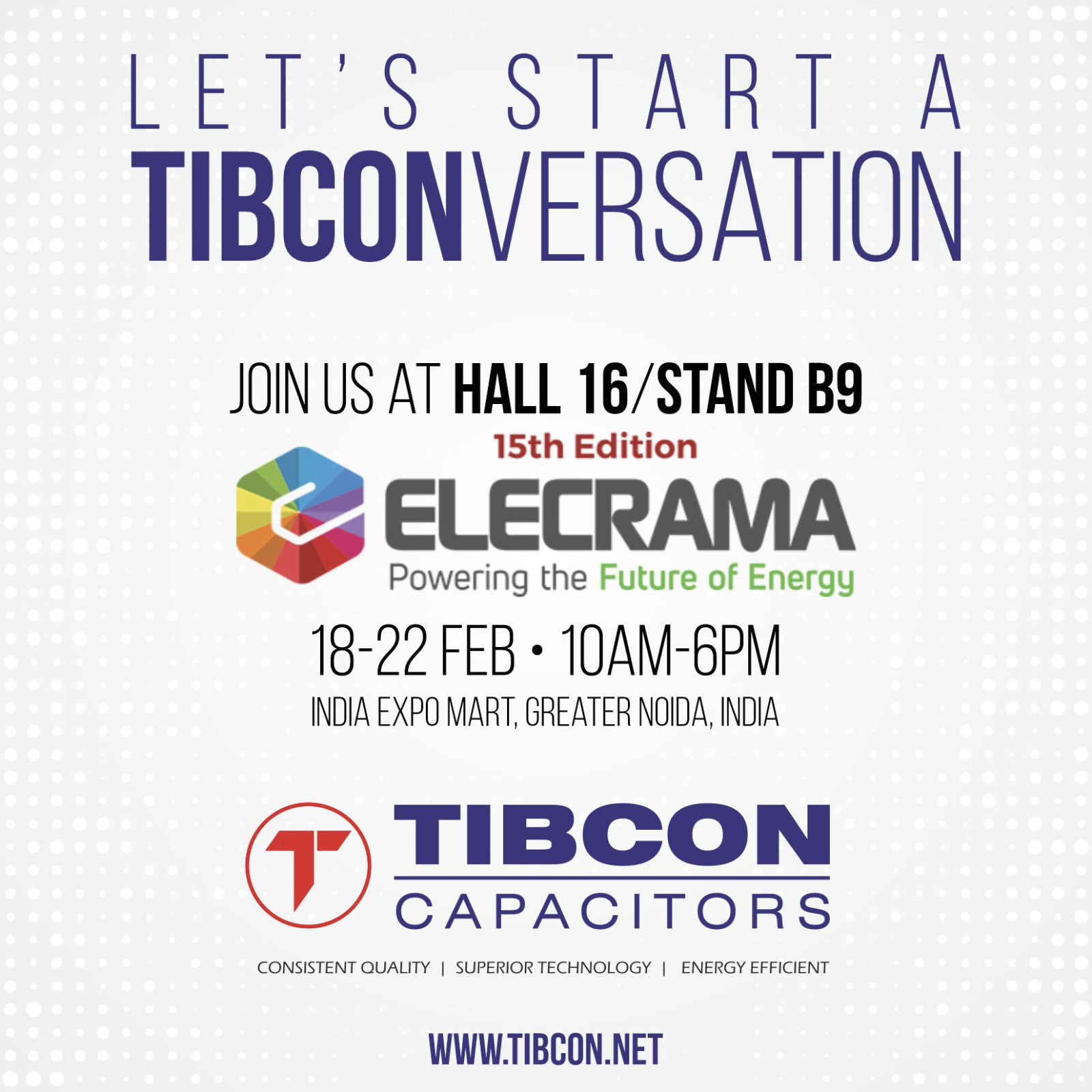 Elecrama  18-22nd February, 2023