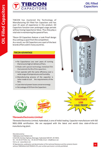 Oil Filled Capacitors